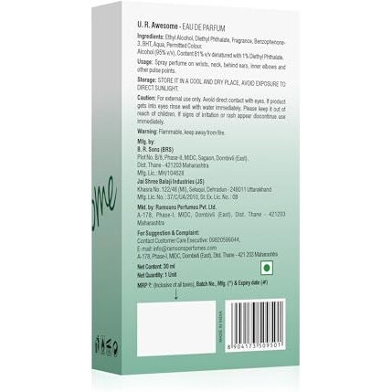 Ramsons - U R Awesome Eau De Parfum | 30 Ml | Perfume For Women