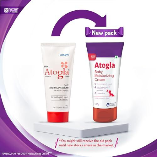 Atogla Cream Atogla Baby Cream | For Soft Skin | Recommended By Doctors | Protects Against Rashes And Prevents Skin Irritation, 100G