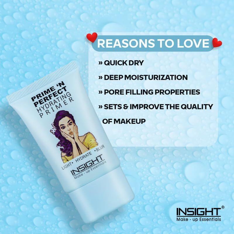 Insight Cosmetics Prime 'N Perfect Hydrating Primer (30Ml)