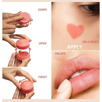 Insight Cosmetics Lip And Cheek Tint|Enriched With Vitamin E | Matte|Multipurpose|Lightweight Formula|100% Paraben Free| Long Lasting, B07-02
