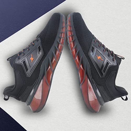 Sparx Mens Sm 796 | Enhanced Durability & Soft Cushion | Black Running Shoe - 8 Uk (Sm 796)