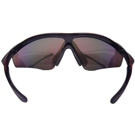 Dsc Unisex-Adult Passion Polarized Cricket Oval Sunglasses Black,Standard