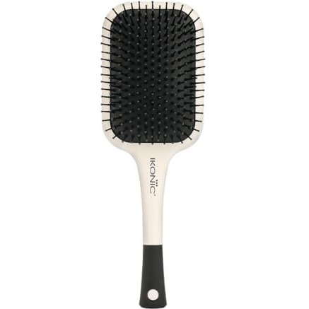 Ikonic Artistic Paddle Hair Brush - White & Black