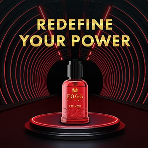 Fogg Men Spray Scent Prince Perfume, Long-Lasting, Fresh & Powerful Fragrance Spray, Eau De Parfum, 30Ml