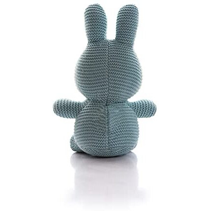 Pluchi Bunny Cotton Knitted Stuffed Soft Toy For Babies & Kids (Sky Blue)