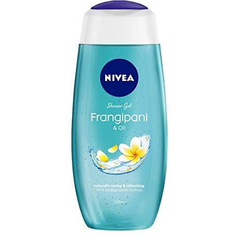 Nivea Frangipani And Oil 125 Ml Body Wash| Shower Gel With Frangipani And Care Oil | Pure Glycerin For Instant Soft & Summer Fresh Skin|Microplastic Free |Clean, Healthy & Moisturized Skin