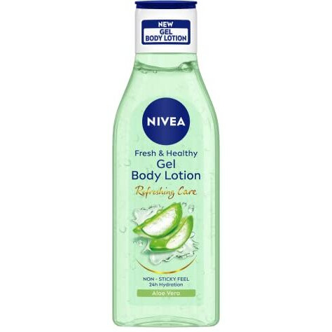 Nivea Gel Body Lotion 200 Ml | Aloe Vera | Refreshing Care For 24H Hydration | Non-Sticky | Fast Absorbing For Fresh And Healthy Skin