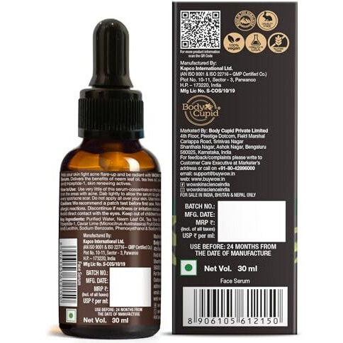 Wow Skin Science Anti Aging Night Face Serum - Oil Free - Anti Wrinkle, Anti Dullness, Reviving - No Parabens, Silicones & Color - 50Ml