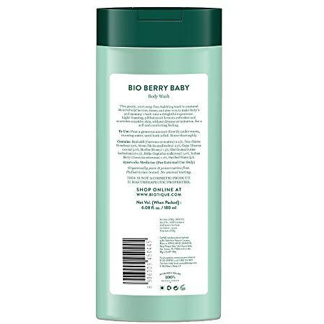 Biotique Bio Berry Smoothie Body Wash For Disney Kids, 180 Ml