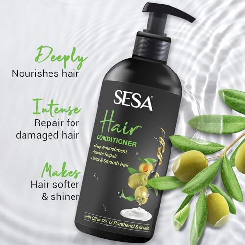 Sesa Hair Conditioner For Dry And Frizzy Hair Deep Conditionining And Nourishment Soft & Shiny Hair - 300 Ml