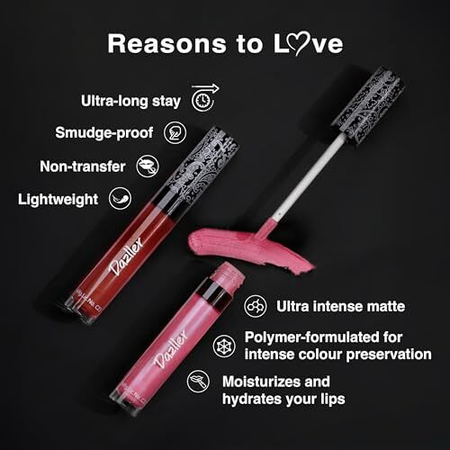 Dazller All Day Lipcolour|Moisturizing Kokum Butter|Brown Matte Liquid Lipstick For Women|Non-Transfer|8Hr Stay|Dlc025 Hazelnut Cup|6G