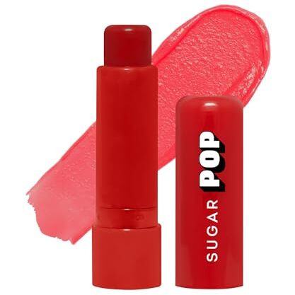 Sugar Pop Nourishing Lip Balm With Spf | Shea-Butter & Avocado Oil Infused | Moisturizing & Hydrating | Intense Care | 4.5 Gm - 02 Cherry