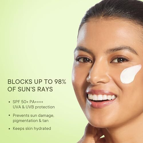 Quench Botanics Bravocado Sunscreen Spf 50+ Pa++++ Korean Sunscreen With Vitamin E & Avocado,No White Cast Lightweight & Non-Sticky, Uva & Uvb Protection For Women & Men (50Ml) All Skin Type