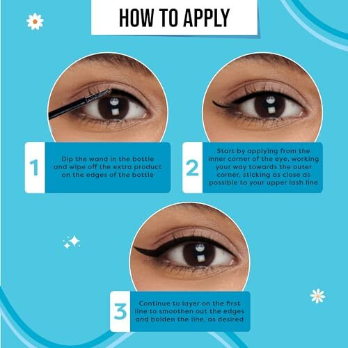 Sugar Pop Matte Finish Eyeliner Upto 24 Hrs Wear | Smudge-Proof, Water-Resistant, Quick Drying | Castor Oil Infused | 4.5Ml - 01 Black