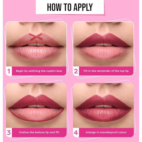 Sugar Pop Ultrastay Transferpoof Lipstick With Vitamin E, Smooth Glide, Waterproof Longlasting 4Gm 05 Rustic Rose