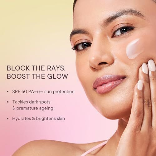 Quench Glow Fluid Sunscreen Spf 50 Pa++++ With 2% Niacinamide & Cherry Blossom For Glowing Skin | 7 Korean Uv Filters For Uva/Uvb Protection | Lightweight Sunscreen Serum | Reduces Dark Spots & Tanning | All Skin Types (30Ml)