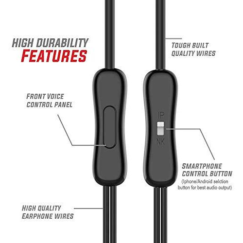 Glorious Gl-191 Basic Wired Earphone With Mic (Black)
