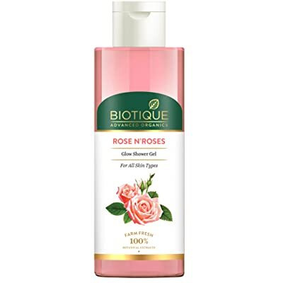 Biotique Advanced Organics Rose N'Roses Glow Shower Gel 200Ml