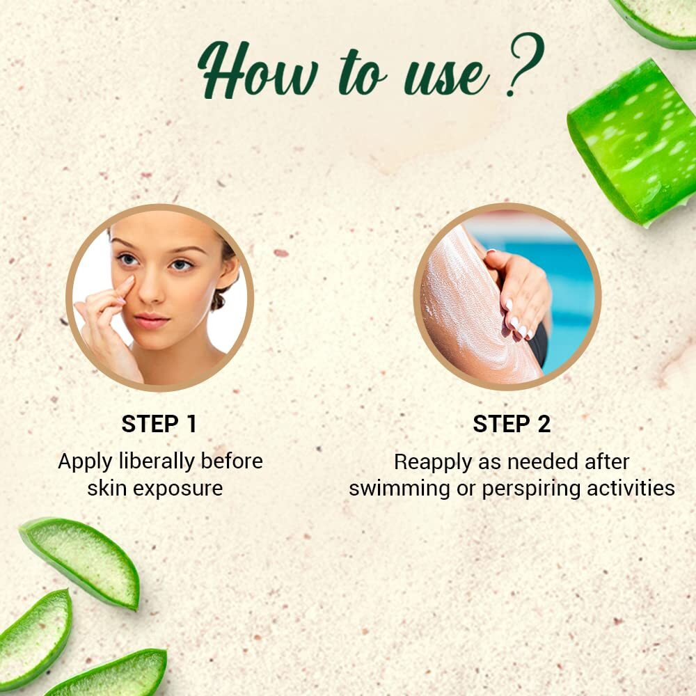 Biotique Aloe Vera 75+Spf Uva/Uvb Sunscreen Ultra Soothing Body Lotion, 190Ml