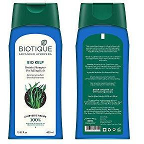 Biotique Bio Kelp Protein Shampoo For Falling Hair Intensive Hair Growth Treatment, 120Ml