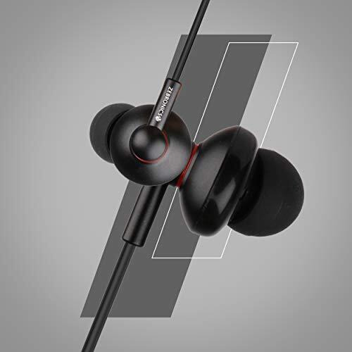Zebronics Zeb-Buds 10 (Black) In Ear Wired Earphones With Mic, Metallic Design, L Shaped Connector, 13.5Mm Ndfeb Drivers