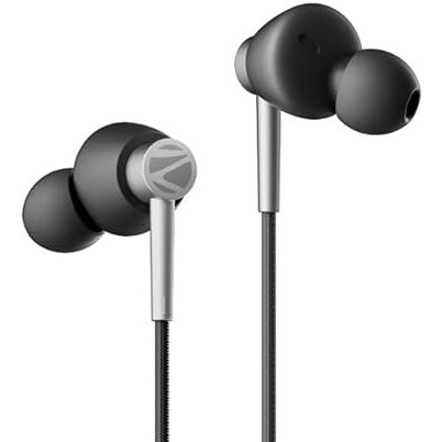 Zebronics Buds 50C In Ear Type-C Earphone Wired Headphones With In-Line Mic, Metallic Design, Volume Control, 1.2M Cable, 14Mm Driver With Wired Connection