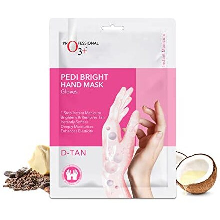 O3+ Pedi Bright Hand Gloves Cream Mask