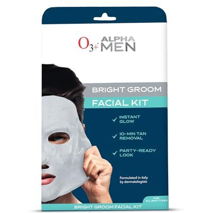 O3+ Alpha Men Bright Groom Facial Kit