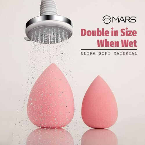 Mars Wonder Beauty Blender For Face Makeup | Pink Face Sponge Puff With Easy Hold | Gentle On Skin (3.0 Gm)