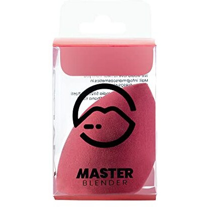 Mars Master Blender For Makeup | Dual-Sided Excellence | Flat For Precision | Premium Material | Durable | Less Product Absorption | Slant Shaped For Even Application