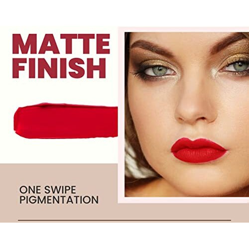 Mars Matte Super Stay Up To Hours Long Lasting | Smudge Proof And Waterproof Lipstick For Women (2.6 Gm) (12-Sinful)