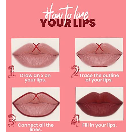 Mars Matte Liner | One Swipe Smooth Application | Long Lasting Lip Pencil | (1.6Gm) (14-Choco Butter) (Satin)