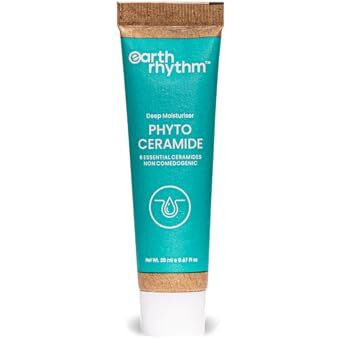 Earth Rhythm Hyaluronic Acid Moisturizer For Deep Hydration & Moisturization With Vitamin E & Phyto Ceramide Strengthen Skin Barrier For Dry, Sensitive & Normal Skin (20Ml)