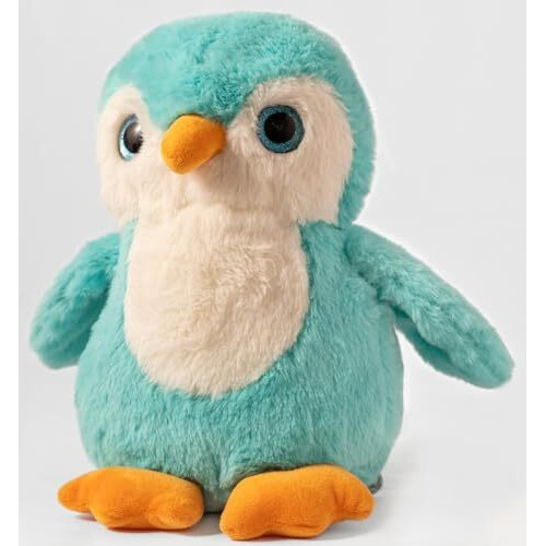 Mirada Turquoise Glitter Eye Penguin Soft Toy | Cute Plush Animal For Kids, Girls, And Toddlers | Huggable Stuffed Toy Ideal For Birthday Gifts - 25 Cm