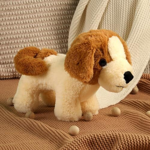 Mirada Beagle Dog Soft Toy | Cute And Cuddly Beagle Plush Animal | Birthday Gift For Kids -24 Cm
