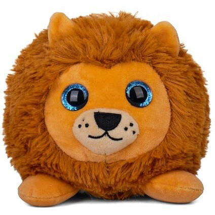 Mirada Lion Face Plush - Adorably Detailed - Quality & Soft Stuffed Animal Toy - Ideal Gift For Kids, Boys, Girls & Animal Lovers - 14 Cm