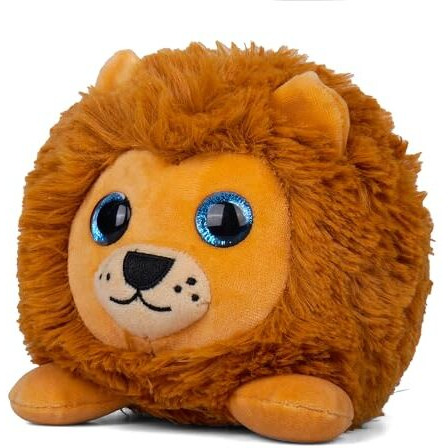 Mirada Lion Face Plush - Adorably Detailed - Quality & Soft Stuffed Animal Toy - Ideal Gift For Kids, Boys, Girls & Animal Lovers - 14 Cm