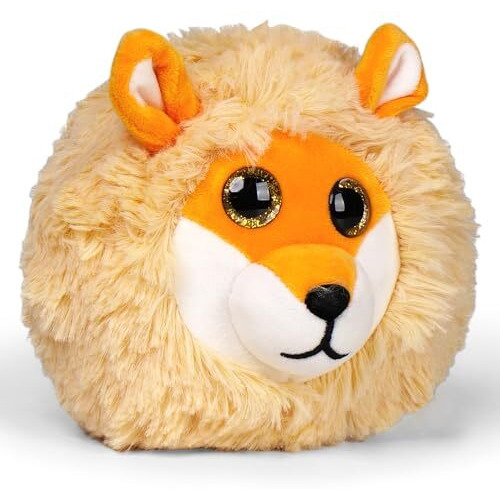 Mirada Fox Face Plush- Adorably Detailed - Quality & Soft Stuffed Animal Toy | Ideal Gift For Kids, Boys, Girls & Animal Lovers Toy - 14 Cm