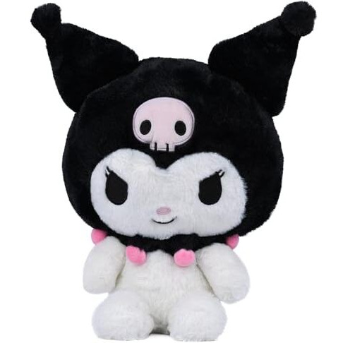 Mirada White Kuromi Plush Toy | Cute And Soft Stuffed Animal For Kids, Girls For Birthdays, ValentineS Day & Room Decor - 30Cm