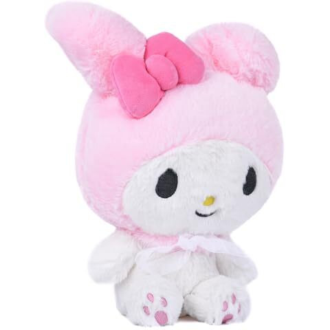 Mirada White My Melody Plush Toy | Adorable Stuffed Animal For Girls, Kids | Ideal Gift For Birthdays, ValentineS Day & Special Occasions - 30Cm