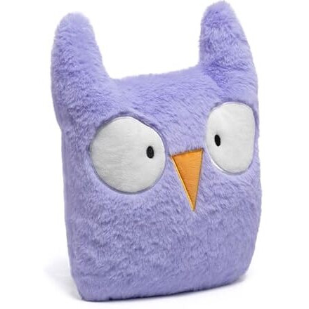 Mirada Owl Face Soft Toy - Purple | Adorable Owl Design For Kids Room Dcor | Soft And Cozy Face Soft Toy -30 Cm
