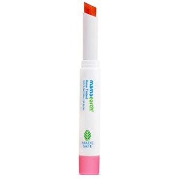 Mamaearth 100% Natural Lip Balm For Women & Men 2G (Rose) - Natural Tint, 12-Hour Moisturization - Heals Dry & Chapped Lips
