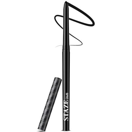 Staze 9To9 All Eyes On You Pencil Kajal | Smudgeproof, Waterproof & 24Hrs Long Stay | One Stroke Smooth Glide | Ultra-Pigmented Intense Black Matte Finish | 01 Blackest Black | 0.3G