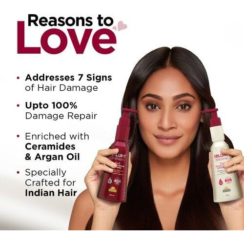 Bblunt 7 In 1 Repair & Revive Duo | Shampoo 300Ml And Conditioner 250Gm Combo