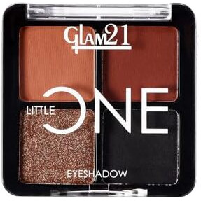 Glam21 Little One 4-In-1 Eyeshadow Palette | Ultra Pigmented, Easy To Blend | Long Lasting Eye Make Up Kit |Artist Love-01