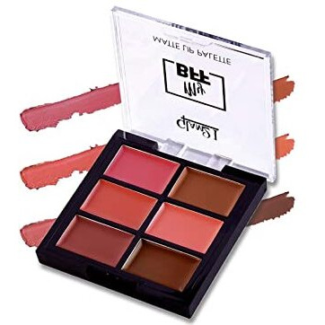 Glam21 My Bff Matte Lip Palette | 6 Lipstick Colors | Travel Friendly Lip Palette | Creamy Matte Finish - 9 Gm | Nudes-02