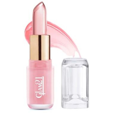 Glam21 Jelly Pop Fruity Gel Lipstick| Moisturising | Glossy Finish | Gives A Natural Colour | Lightweight | 01- Cranberry Pink, 3.5Gm