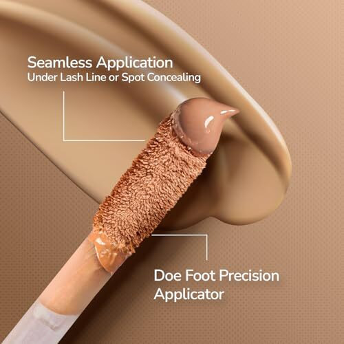 Mila Beaut Built To Cover Liquid Concealer For Women With Spf & Hyaluronic Acid| Full Coverage Matte Finish Concealer For Dark Circles | Easily Blendable & Waterproof Formula| Suitable For Indian Skin Tones - 103Y Cream Vanilla