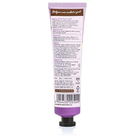 Plum Bodylovin' Vanilla Vibes Hand Cream | Ultra Moisturizing With Shea Butter | Non-Greasy & Lightweight | Irresistible Warm Vanilla Fragrance | Travel Friendly | 30G