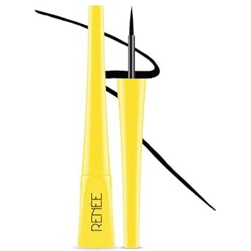 Renee Everyday Eyeliner, Smudge-Proof & Water Resistant, One Stroke Application, Quick Dry Formula With Intense Black Pigment, Enriched With Castor Oil, Cruelty-Free Skincare Infused Makeup, 3.5 Ml